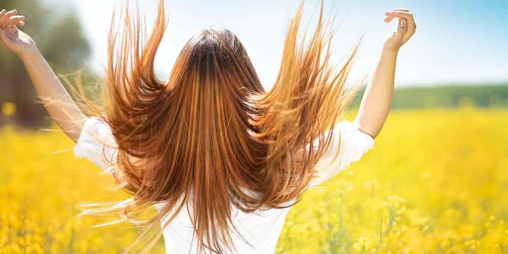موهای شلاقی و صاف بر اثر استفاده از ریباندینگ مو