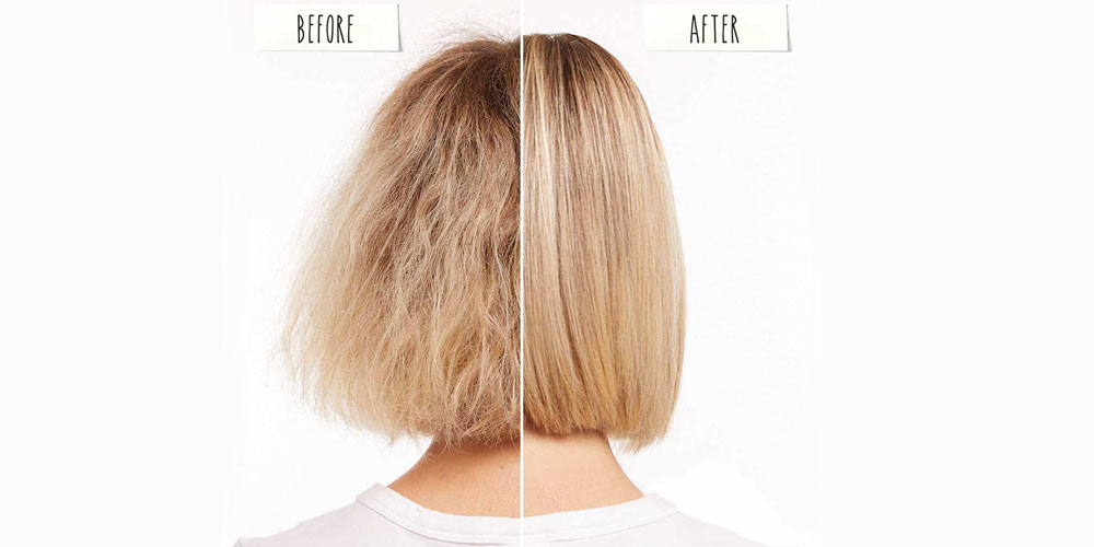 تفاوت قبل و بعد کراتین کردن موی کوتاه