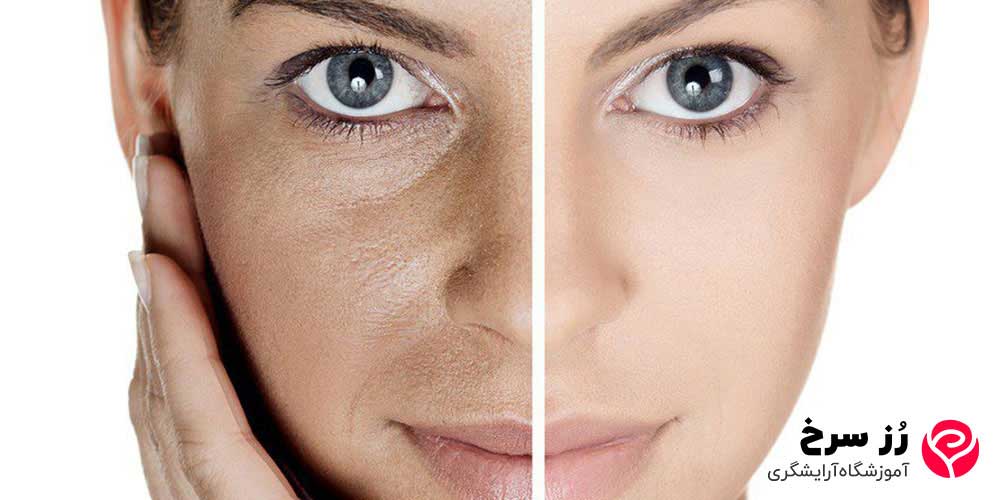 کار پرایمر در روشن کنندگی پوست - تفاوت قبل و بعد از استفاده از پرایمر صورت