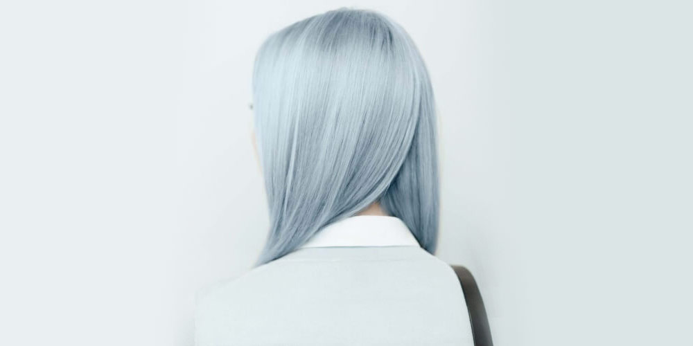 رنگ مو آبی پاستیلی