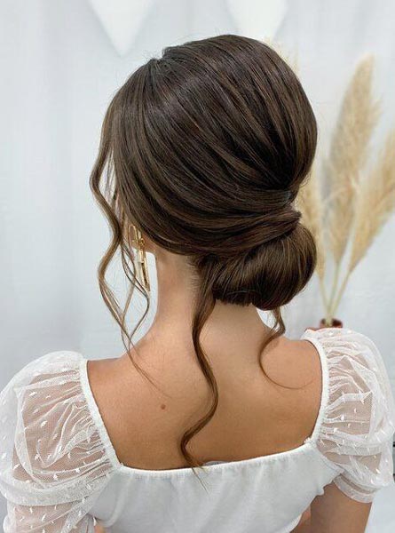 ساده ترین مدل مو برای عروسی