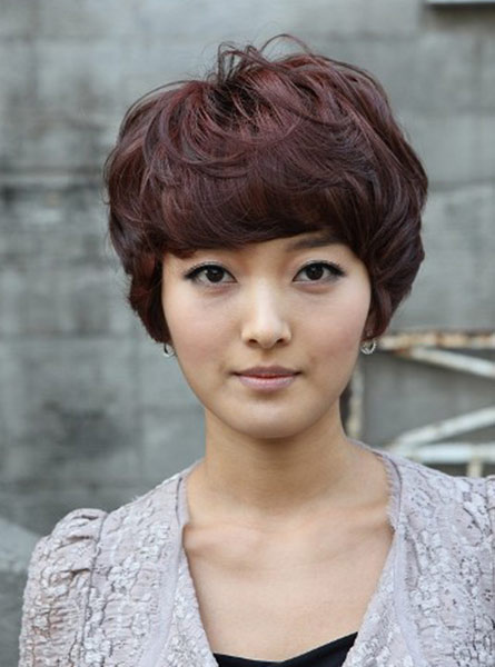 مدل موی شلخته کره ای